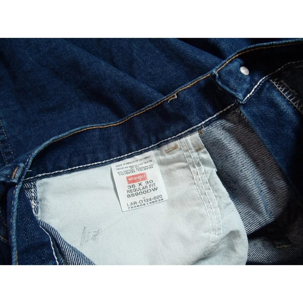 WRANGLER 36x30 Five Star Premium Jeans Regular‎ Fit